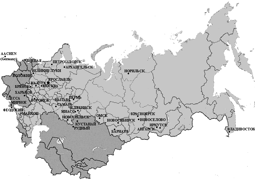 Покажи на карте где находится ярославль