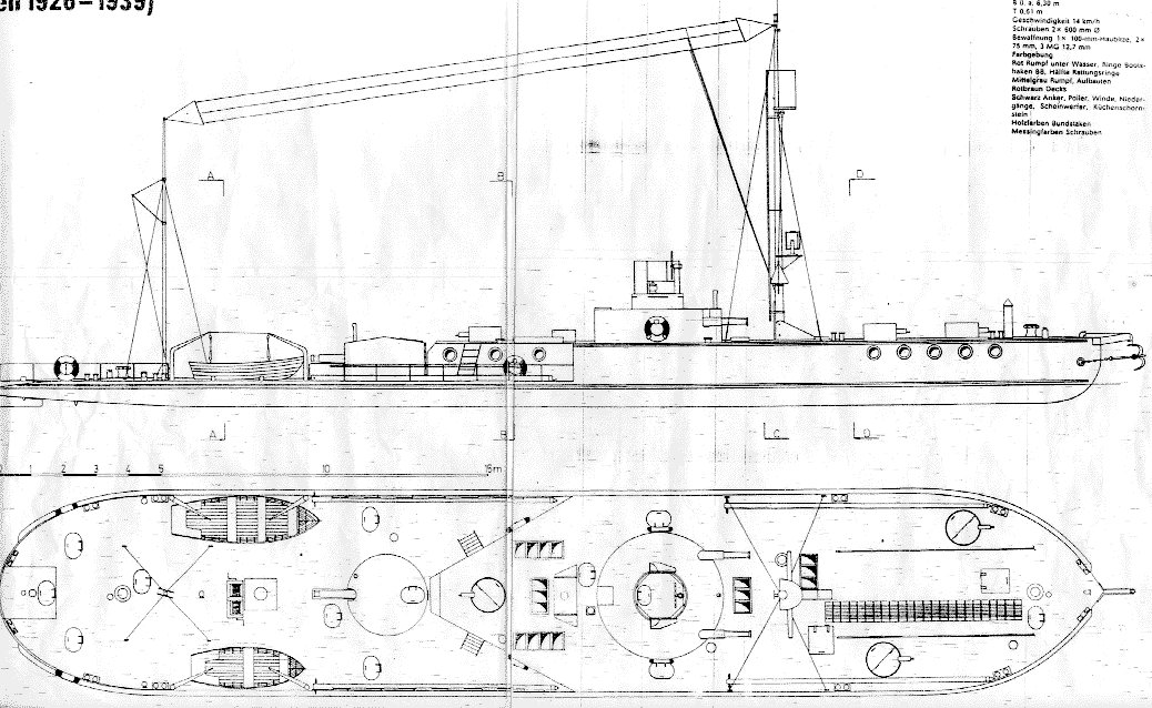 Бронекатер ак 454 чертеж